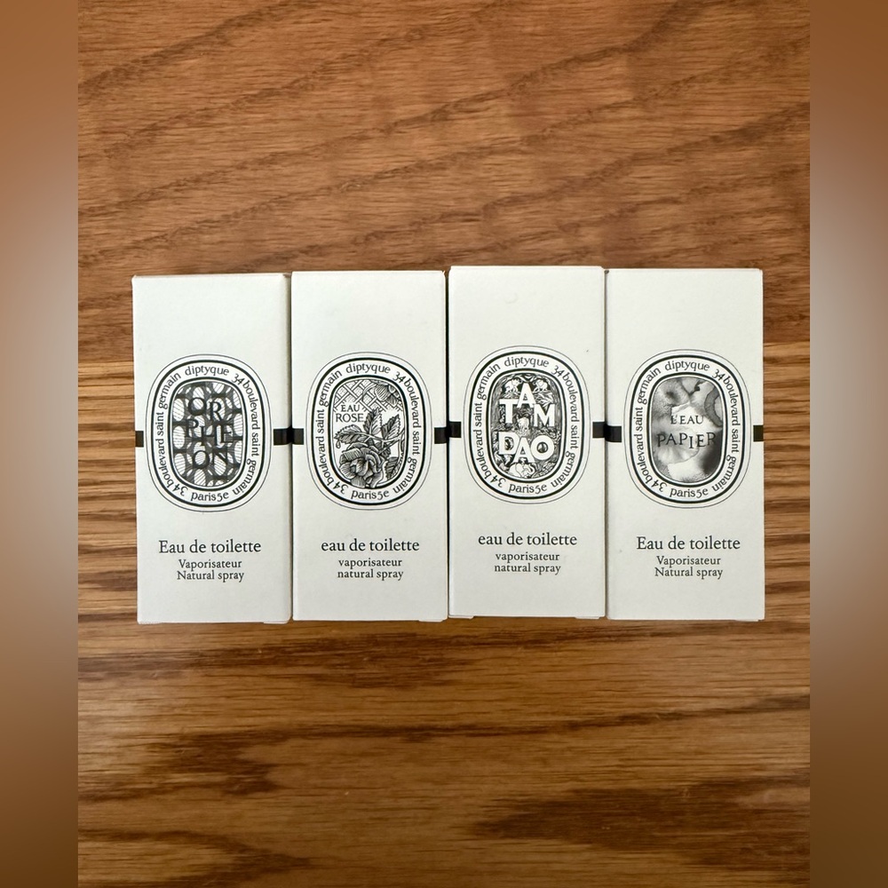 Set of 2 Diptyque travel size eau de toilette